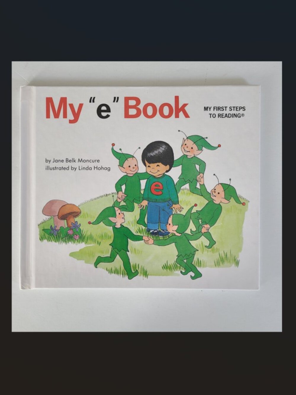 5/$15 Kids Book Moncure My e Book Preschool Early Reading HC Phonics Alphabet